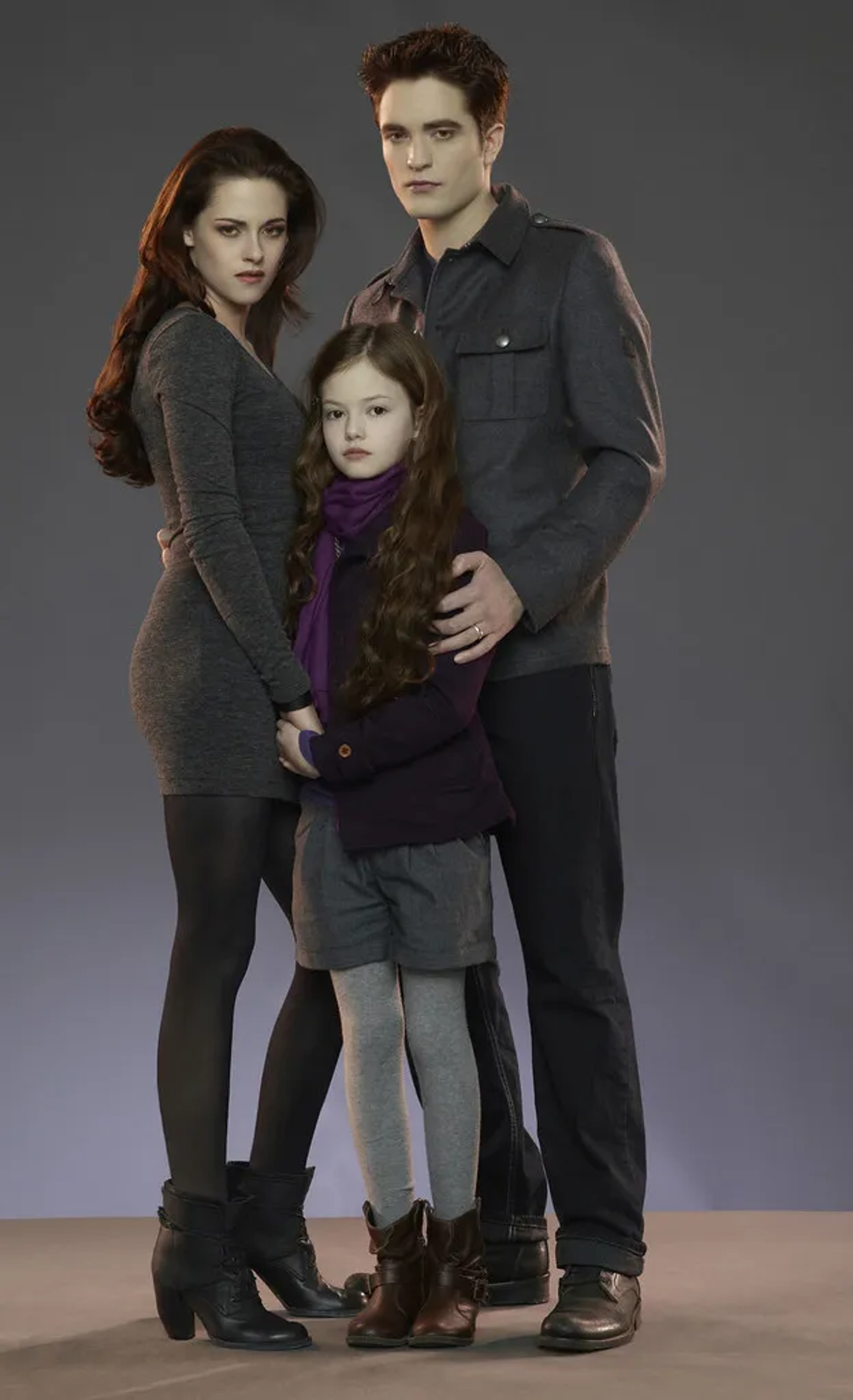 Kristen Stewart, Robert Pattinson, and Mackenzie Foy in The Twilight Saga: Breaking Dawn - Part 2 (2012)