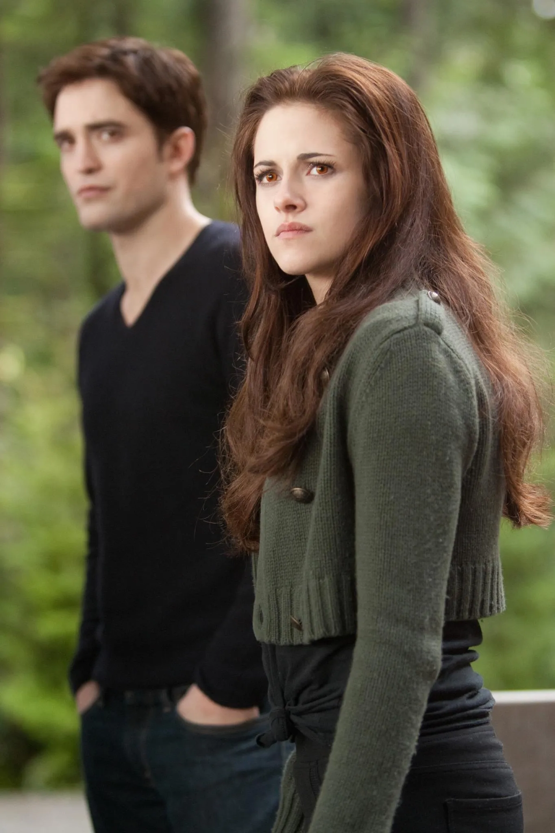 Kristen Stewart and Robert Pattinson in The Twilight Saga: Breaking Dawn - Part 2 (2012)