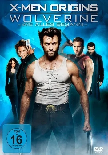 Liev Schreiber, Ryan Reynolds, Hugh Jackman, Lynn Collins, and Taylor Kitsch in X-Men Origins: Wolverine (2009)