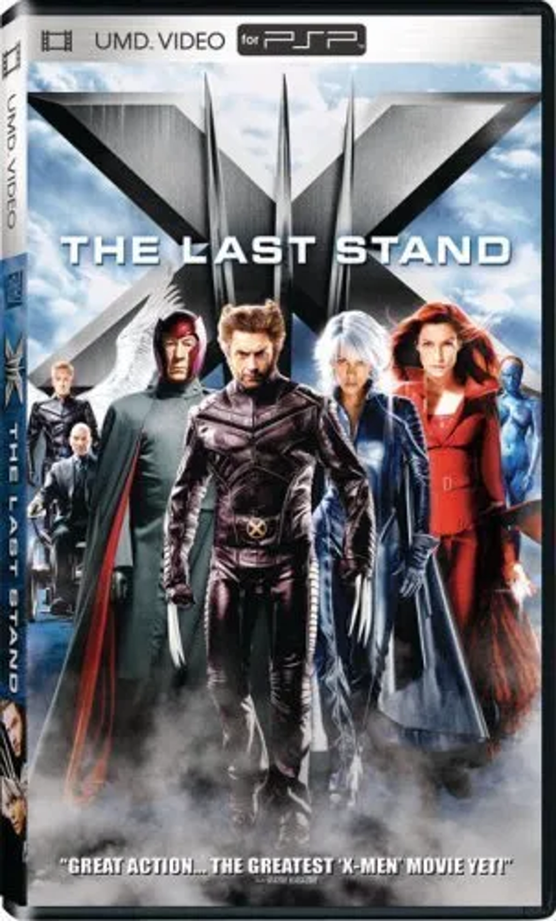 Famke Janssen, Halle Berry, Patrick Stewart, Ben Foster, Ian McKellen, Rebecca Romijn, and Hugh Jackman in X-Men: The Last Stand (2006)