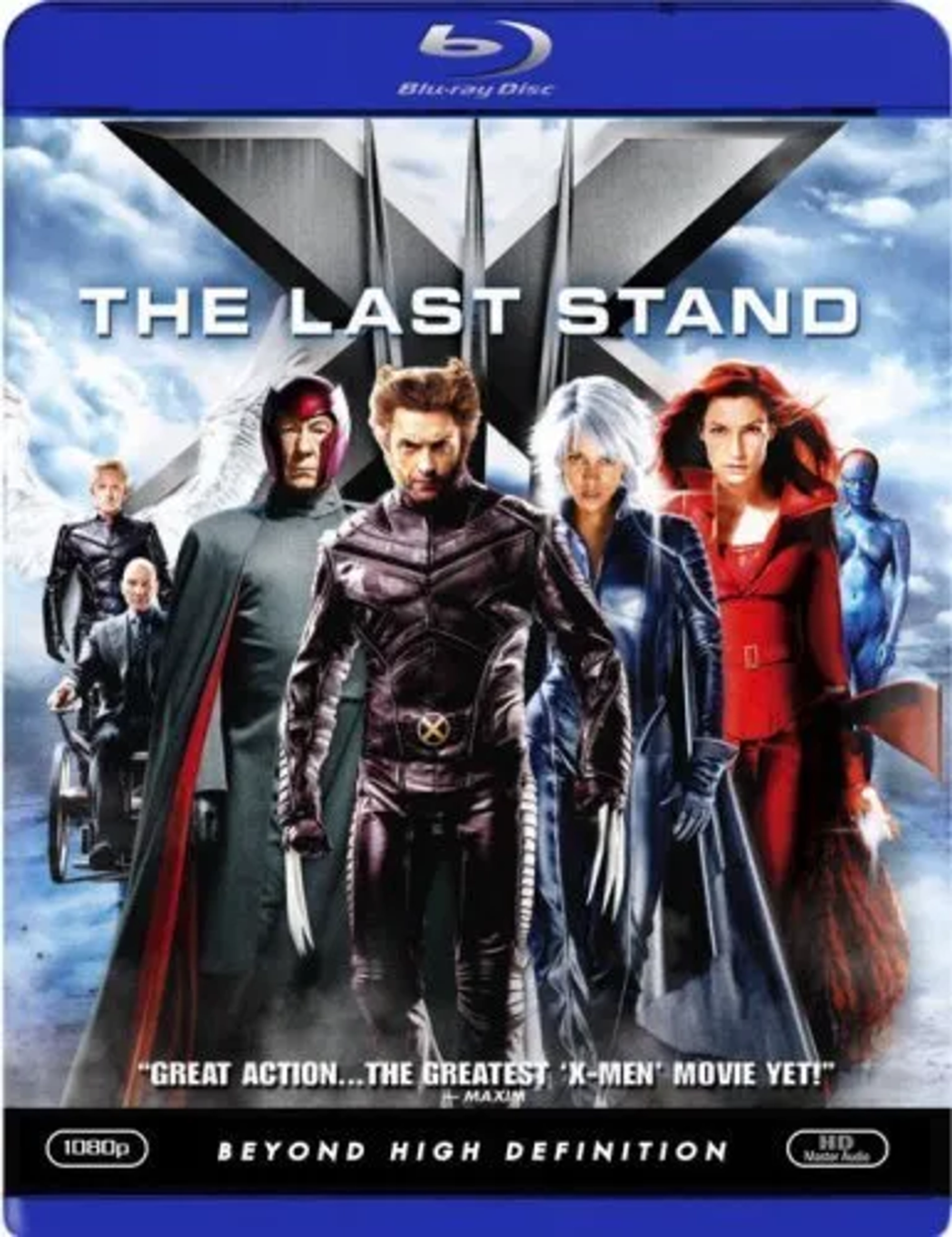 Famke Janssen, Halle Berry, Patrick Stewart, Ben Foster, Ian McKellen, Rebecca Romijn, and Hugh Jackman in X-Men: The Last Stand (2006)