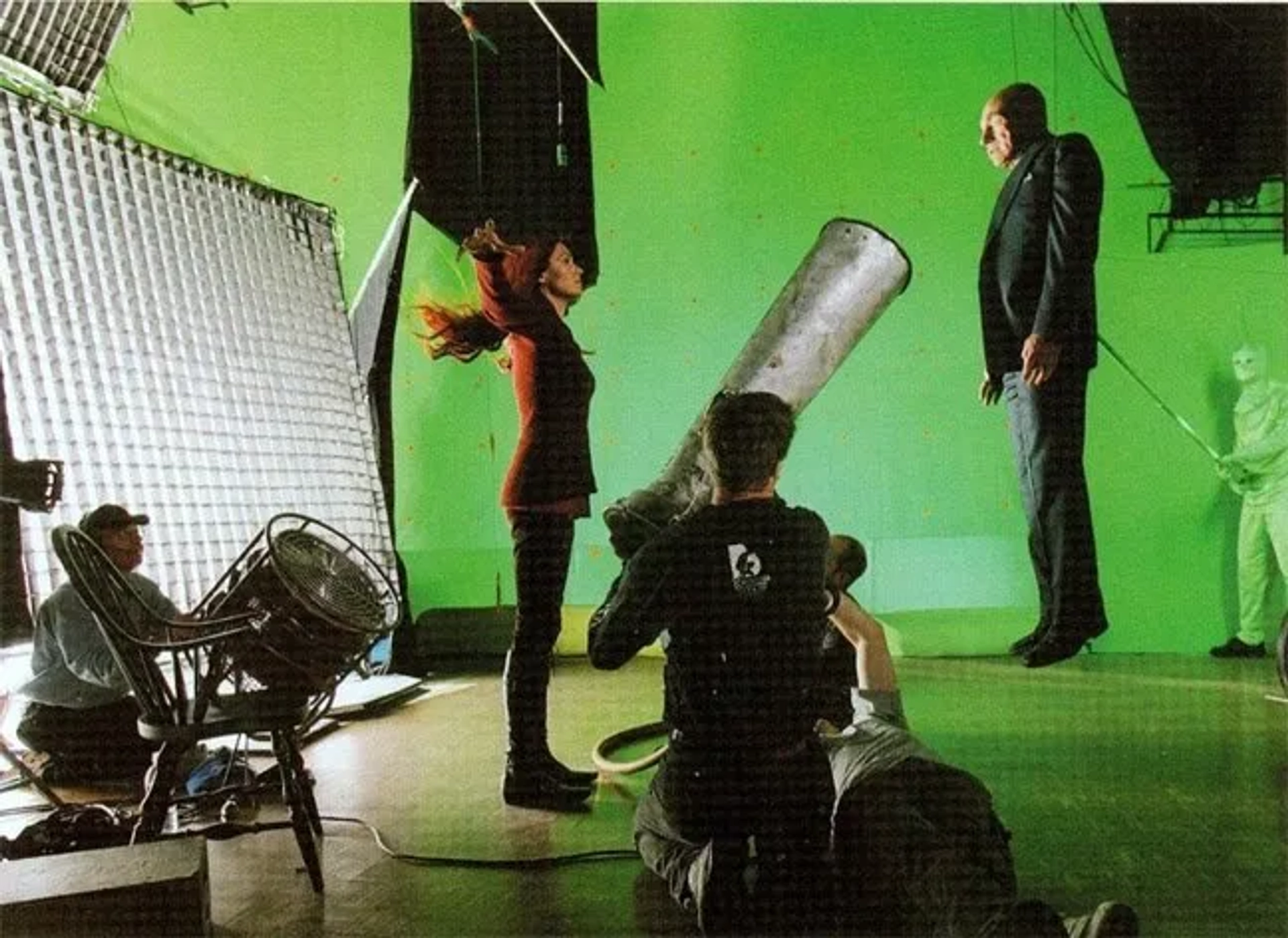 Famke Janssen and Patrick Stewart in X-Men: The Last Stand (2006)