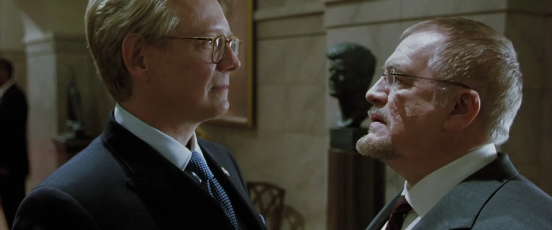 Bruce Davison and Brian Cox in X2 (2003)