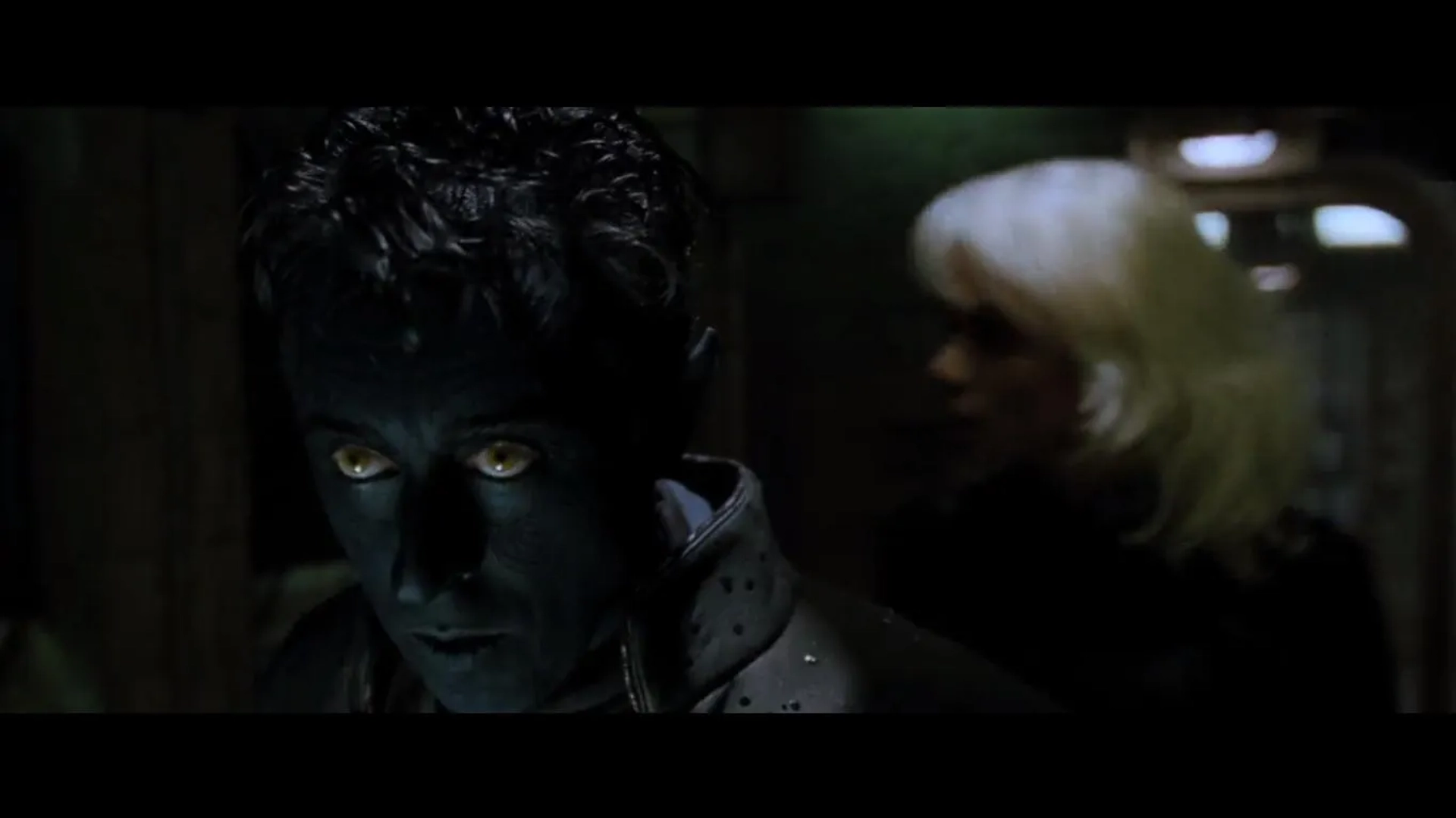 Halle Berry and Alan Cumming in X2 (2003)