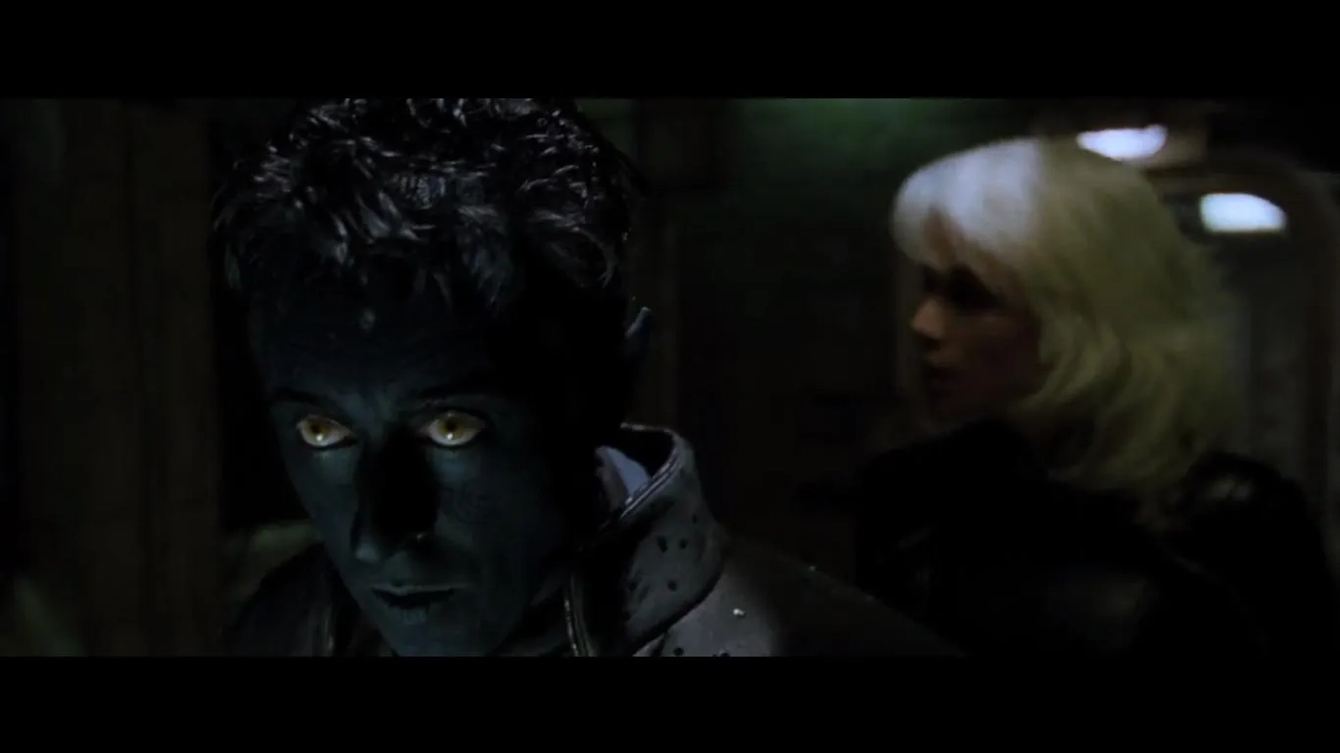 Halle Berry and Alan Cumming in X2 (2003)