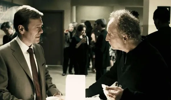 Tobin Bell and Peter Outerbridge in Saw VI (2009)