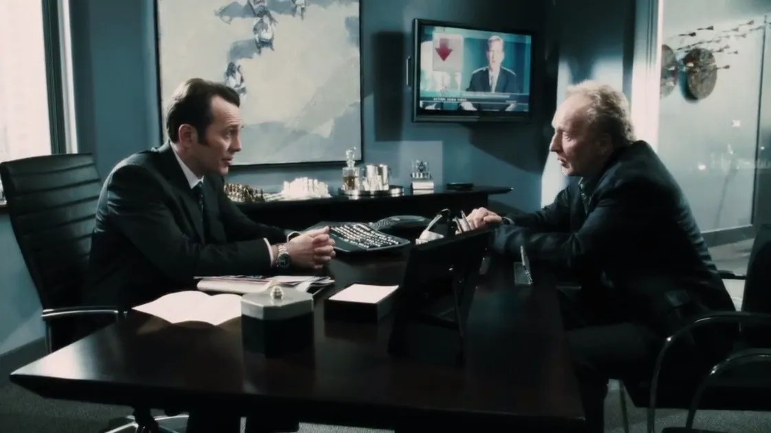 Tobin Bell and Peter Outerbridge in Saw VI (2009)