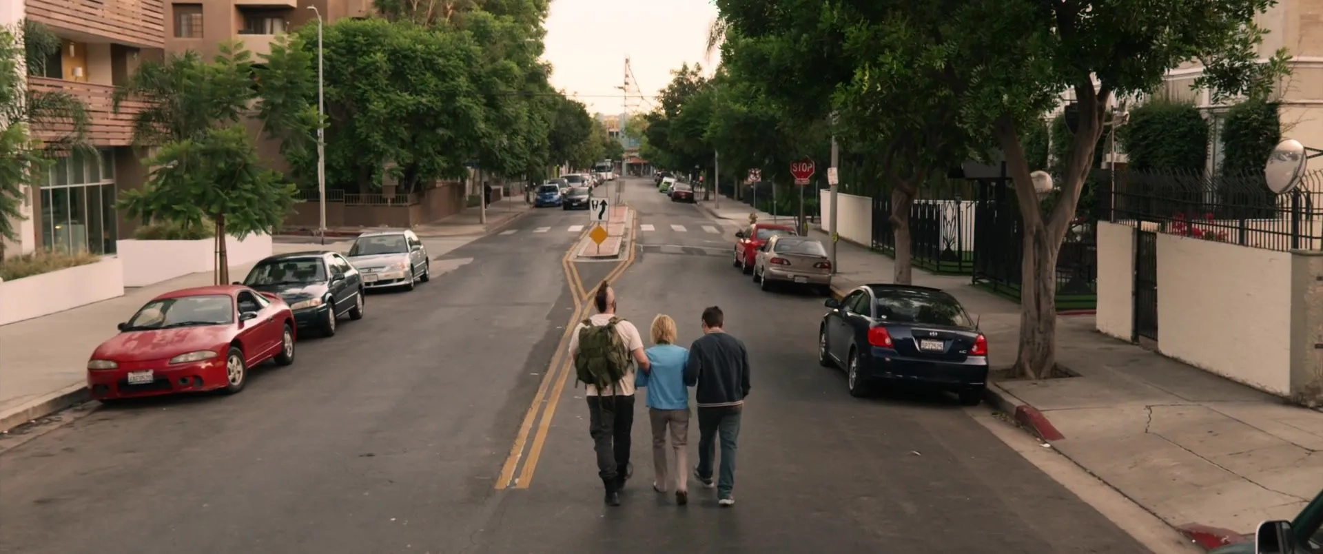 Lin Shaye, Angus Sampson, and Leigh Whannell in Insidious: Chapter 3 (2015)