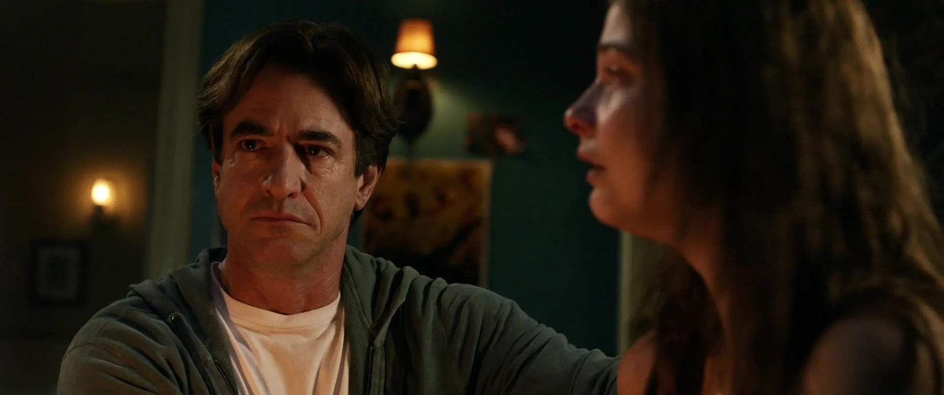 Dermot Mulroney and Stefanie Scott in Insidious: Chapter 3 (2015)