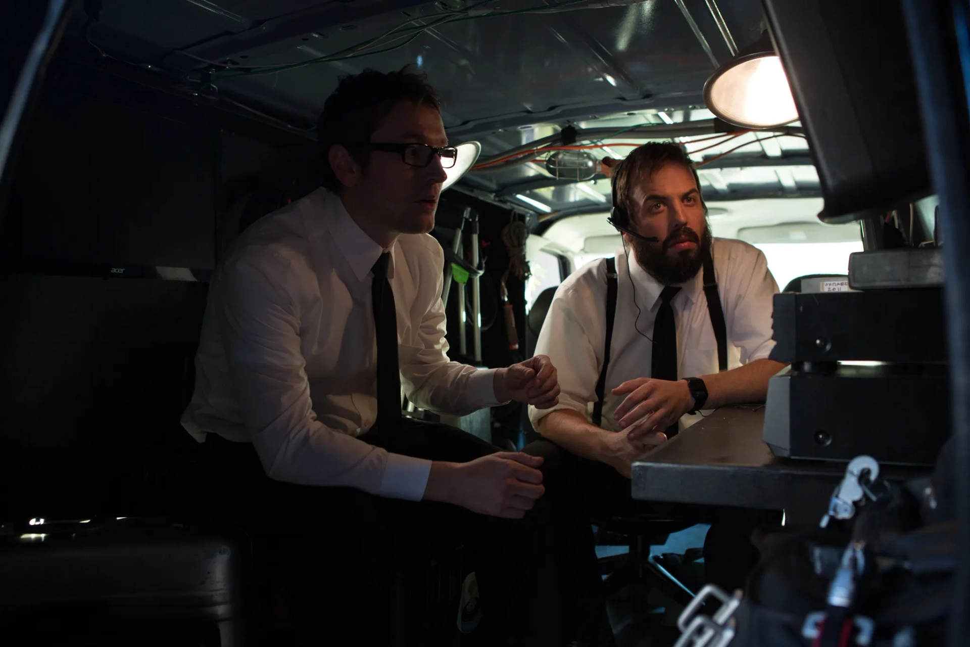 Angus Sampson and Leigh Whannell in Insidious: Chapter 2 (2013)