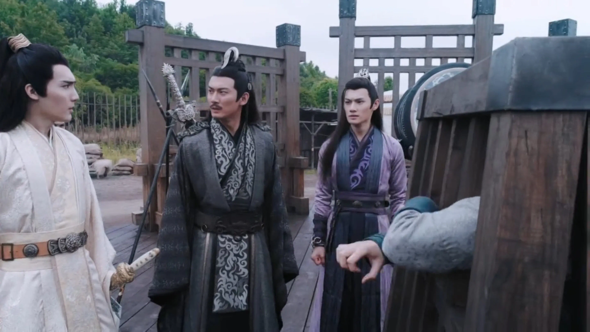Zhuocheng Wang, Yuchen Cao, and Yizhou Wang in The Untamed (2019)