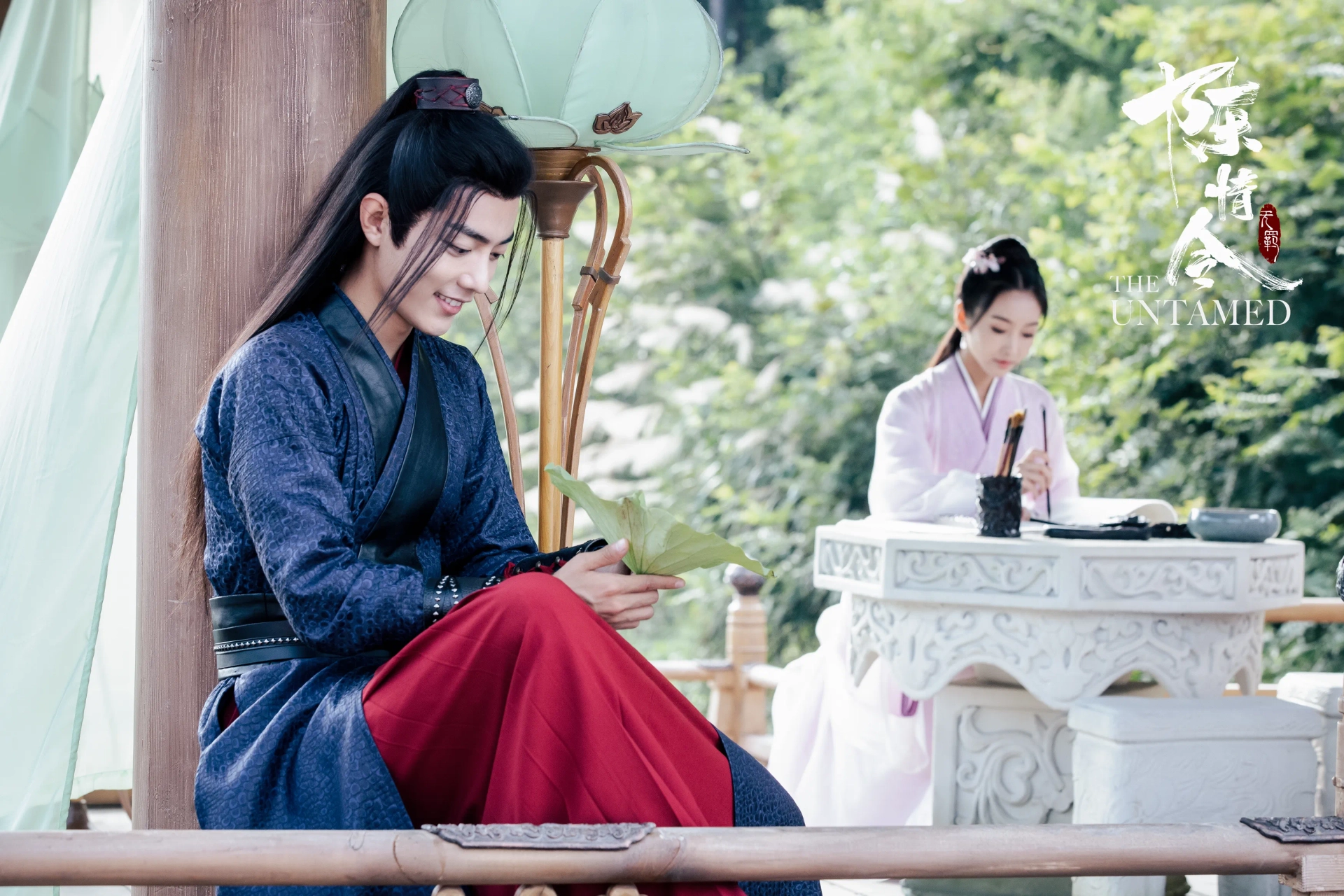 Lu Xuan and Zhan Xiao in The Untamed (2019)