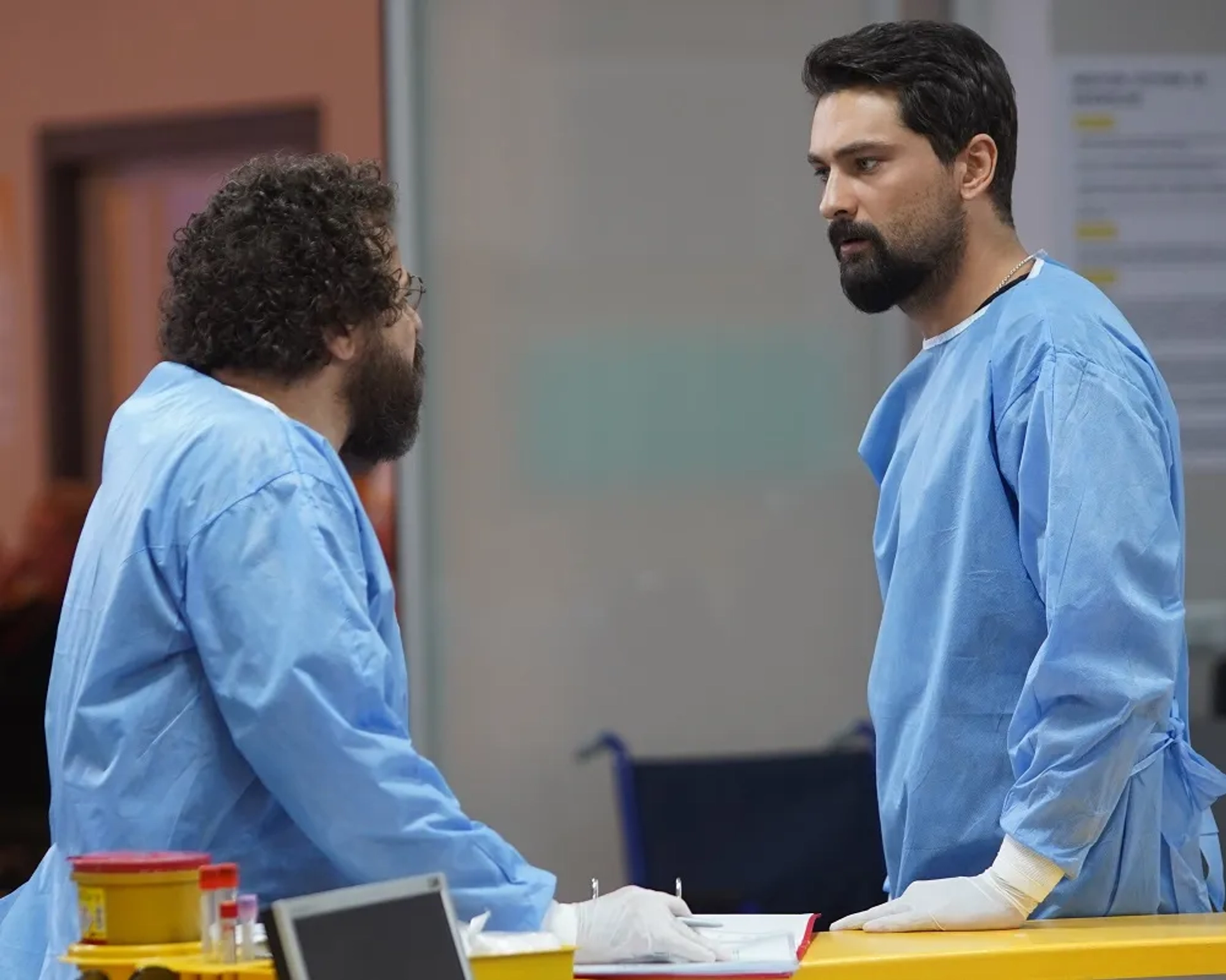 Reha Özcan and Onur Tuna in A Miracle (2019)