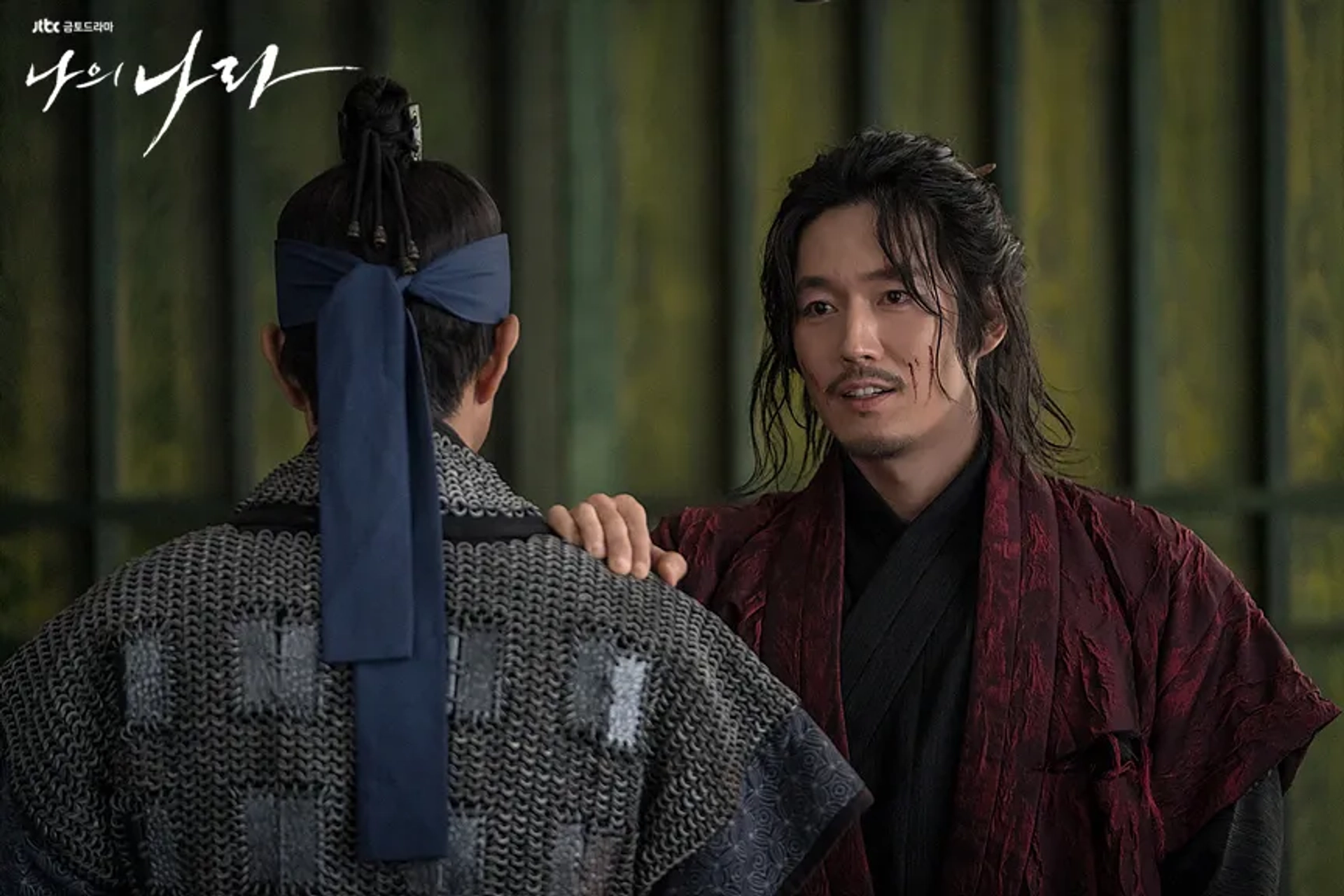 Ahn Nae-sang and Jang Hyuk in My Country: The New Age (2019)