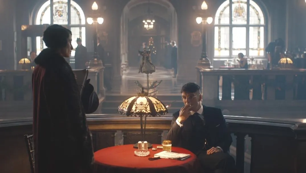Cillian Murphy and Natasha O'Keeffe in Peaky Blinders (2013)