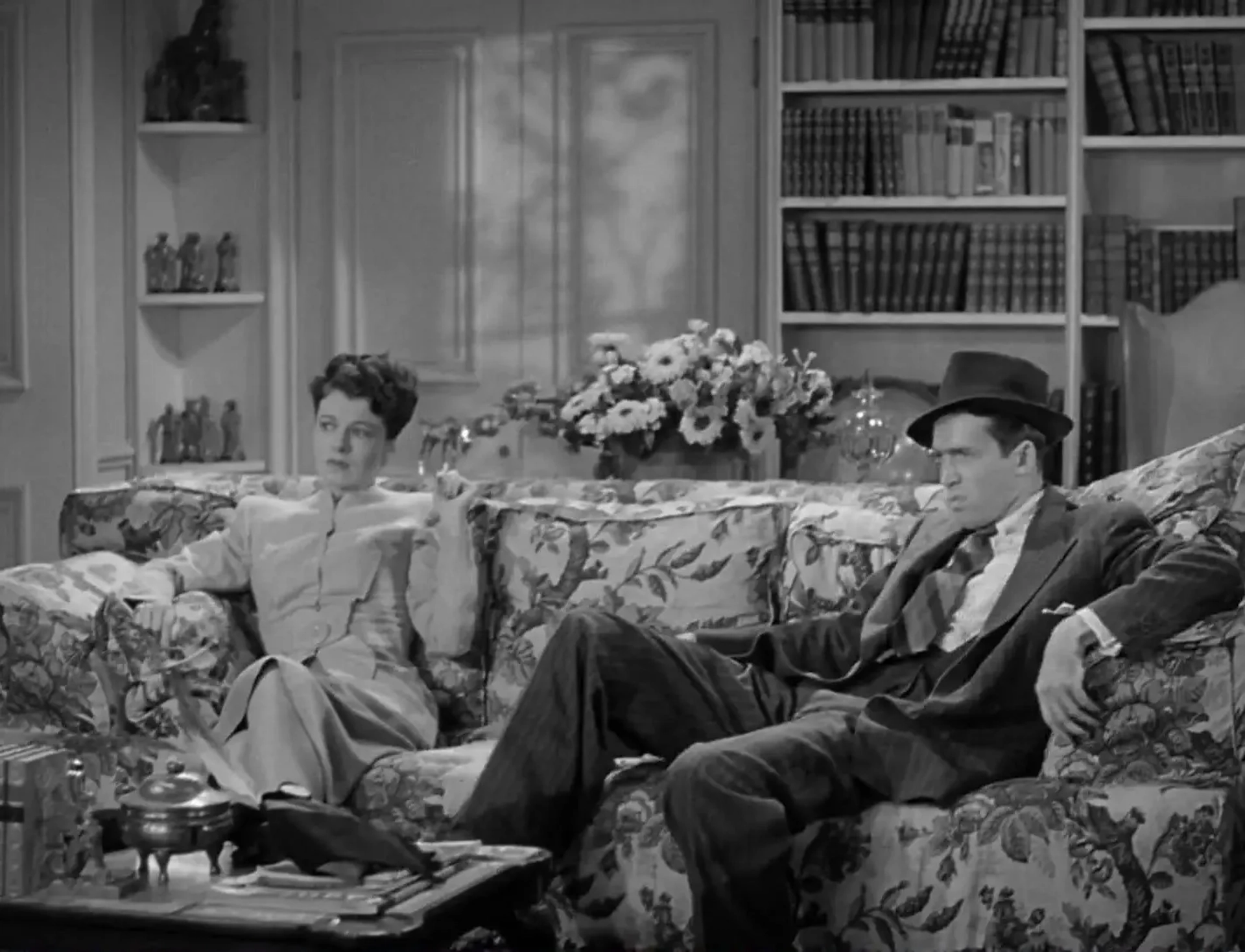 James Stewart and Ruth Hussey in The Philadelphia Story (1940)