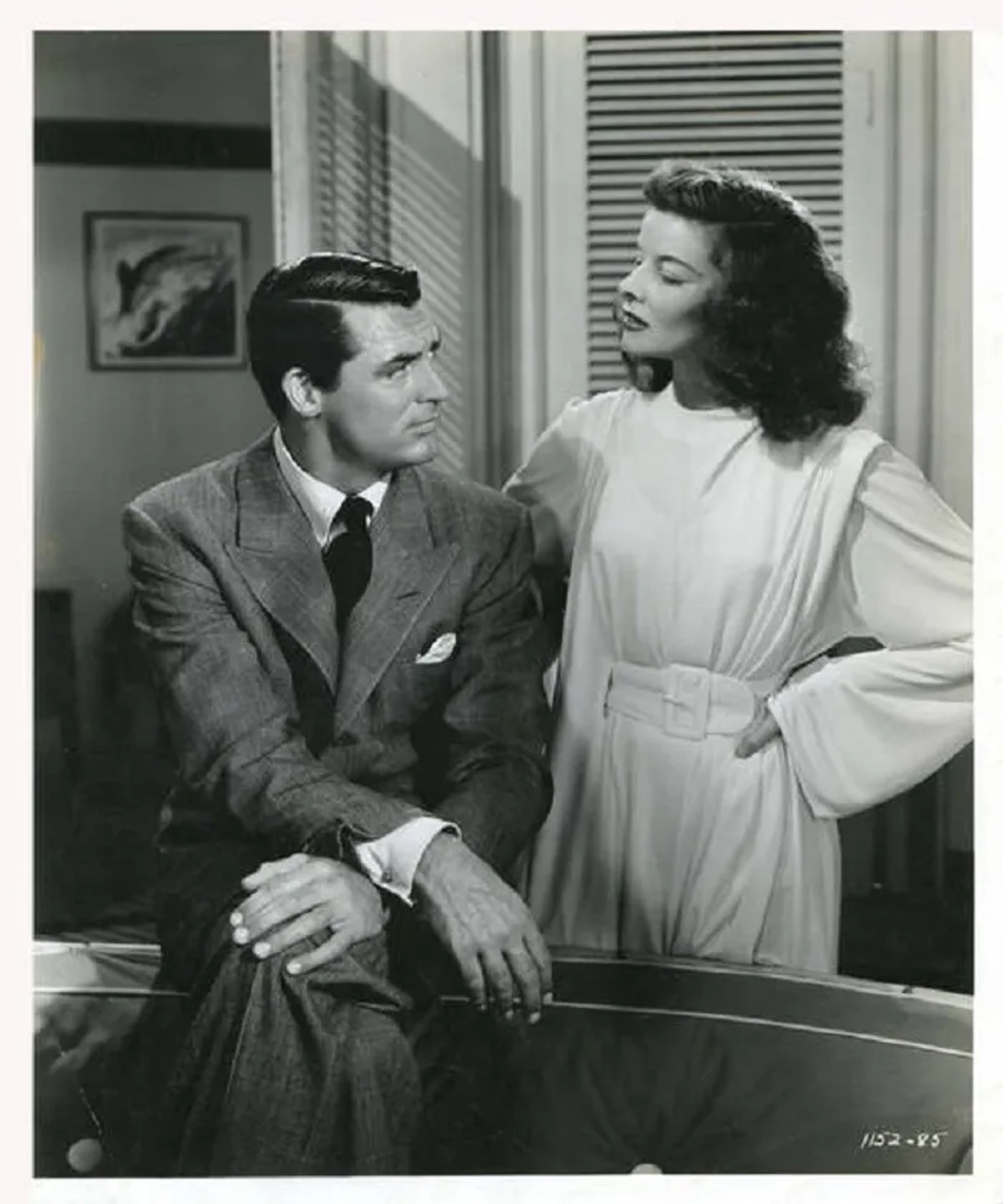 Cary Grant and Katharine Hepburn in The Philadelphia Story (1940)