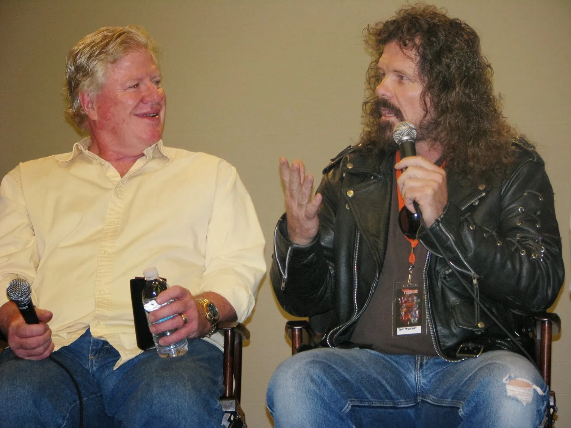 Bradford English and Tom Proctor at an event for Halloween: The Curse of Michael Myers (1995)