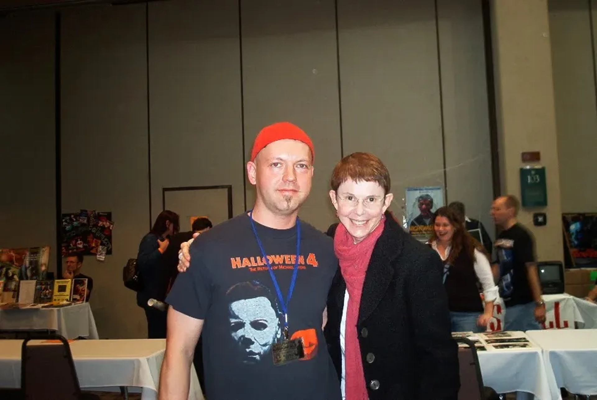 Joe Chappelle and Kim Darby at an event for Halloween: The Curse of Michael Myers (1995)