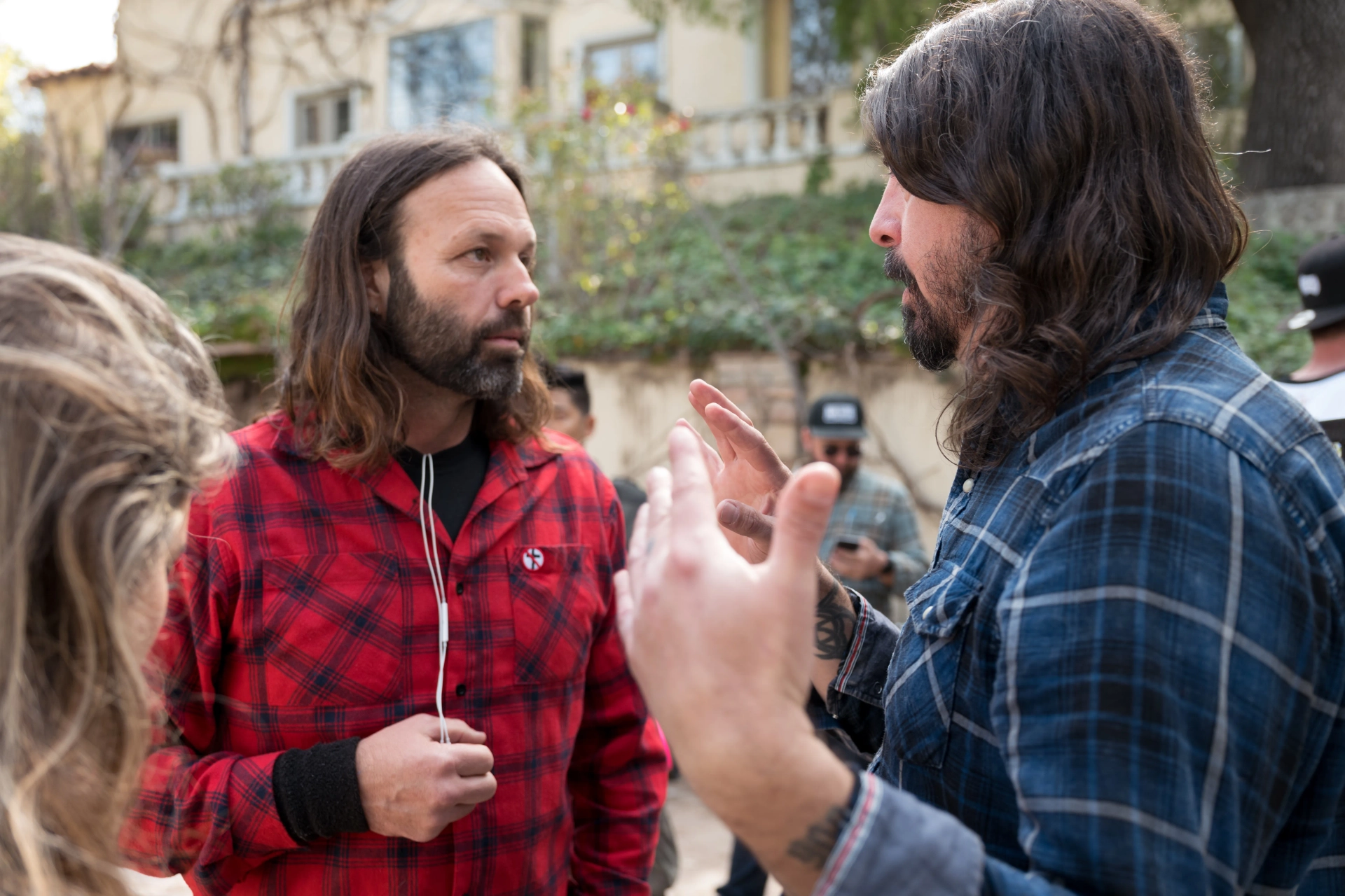 Dave Grohl and BJ McDonnell in Studio 666 (2022)