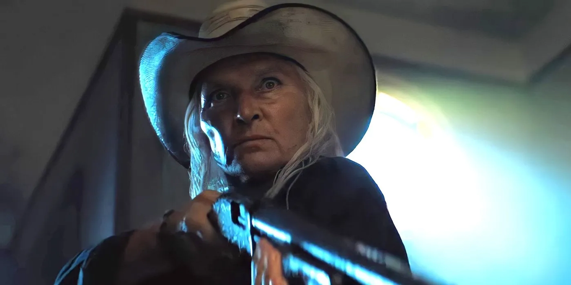 Olwen Fouéré in Texas Chainsaw Massacre (2022)