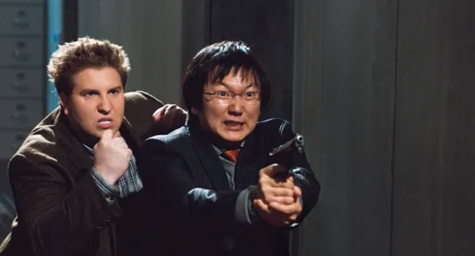 Masi Oka and Nate Torrence in Get Smart (2008)