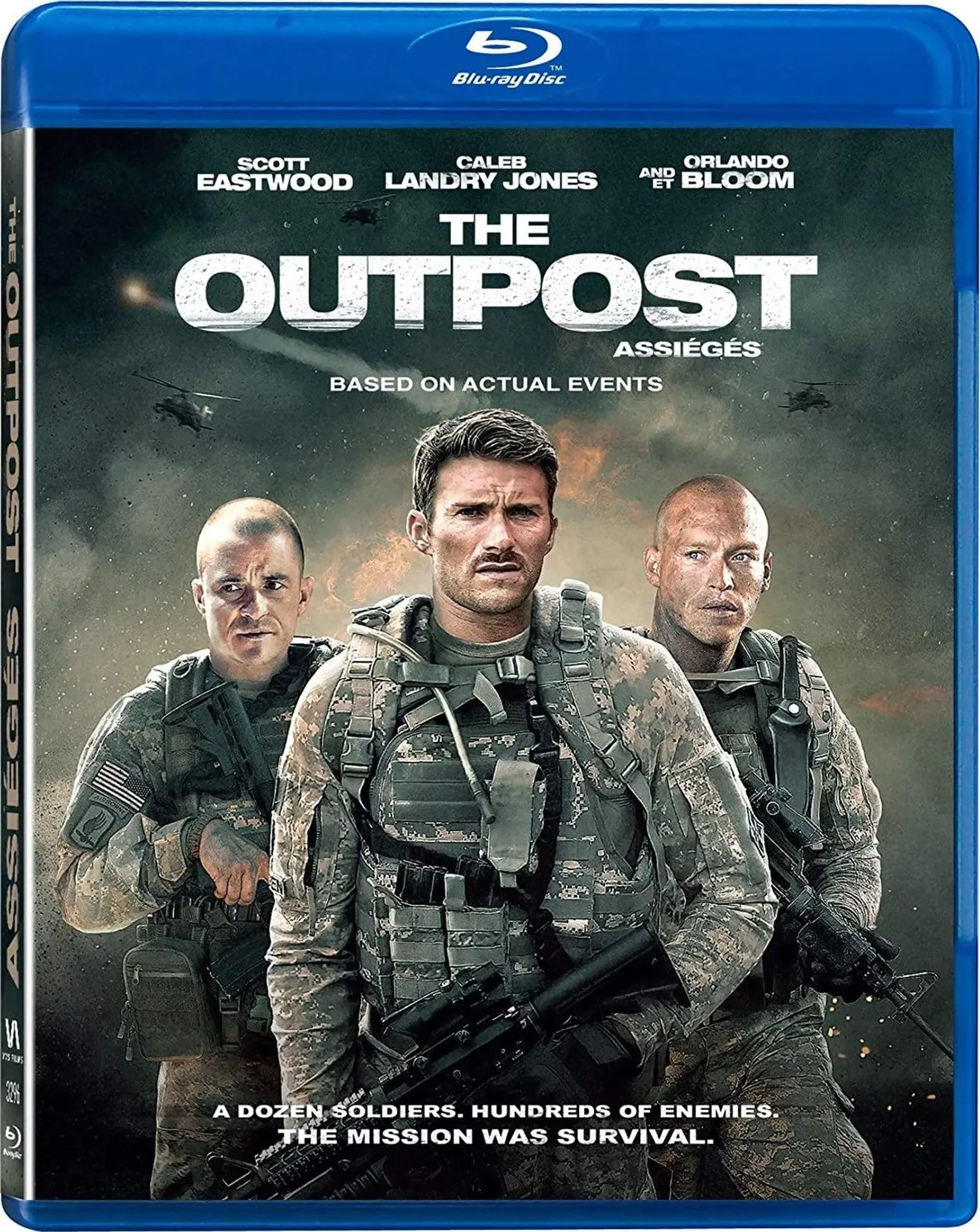 Orlando Bloom, Scott Eastwood, and Caleb Landry Jones in The Outpost (2019)