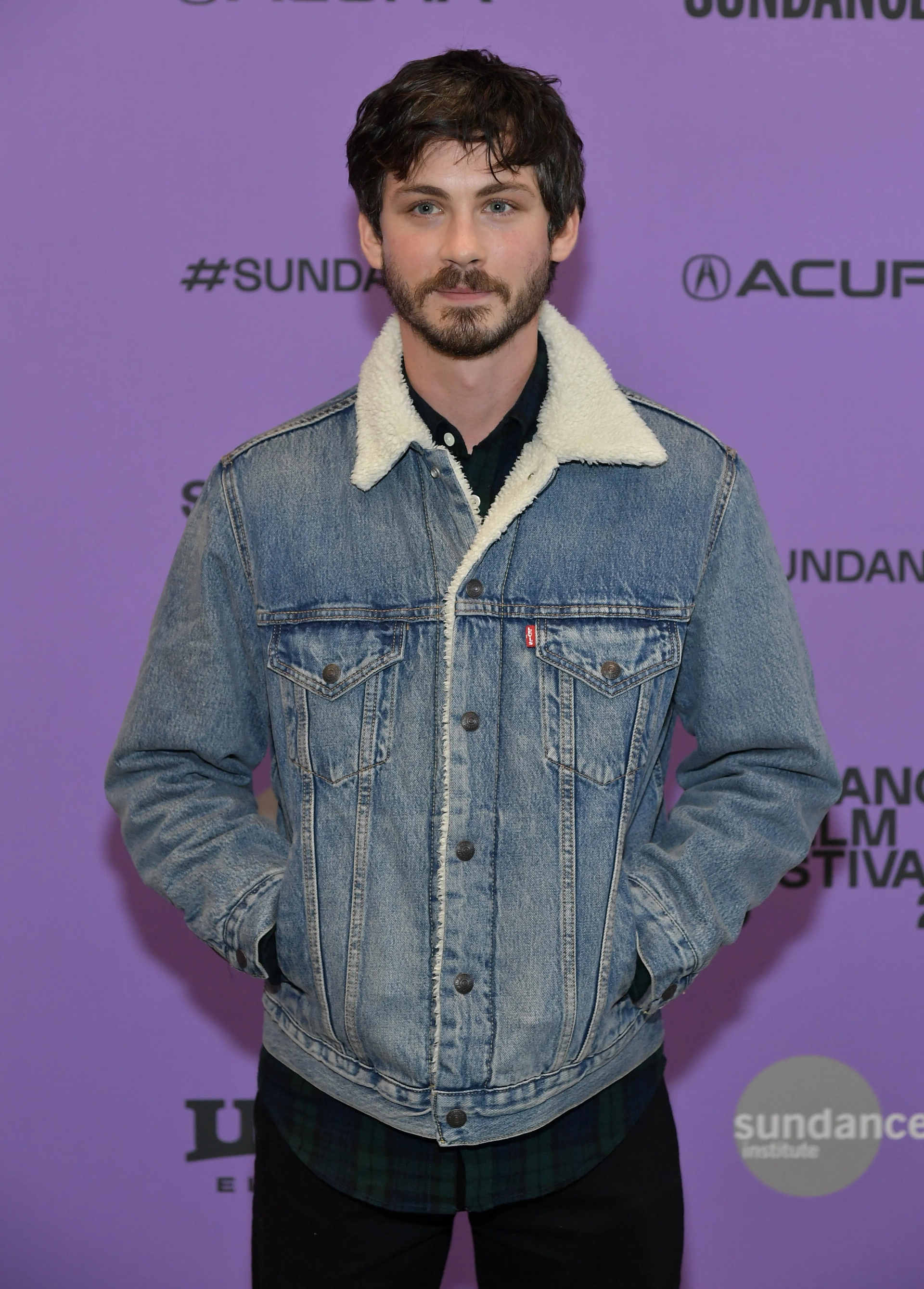 Logan Lerman at an event for Shirley (2020)