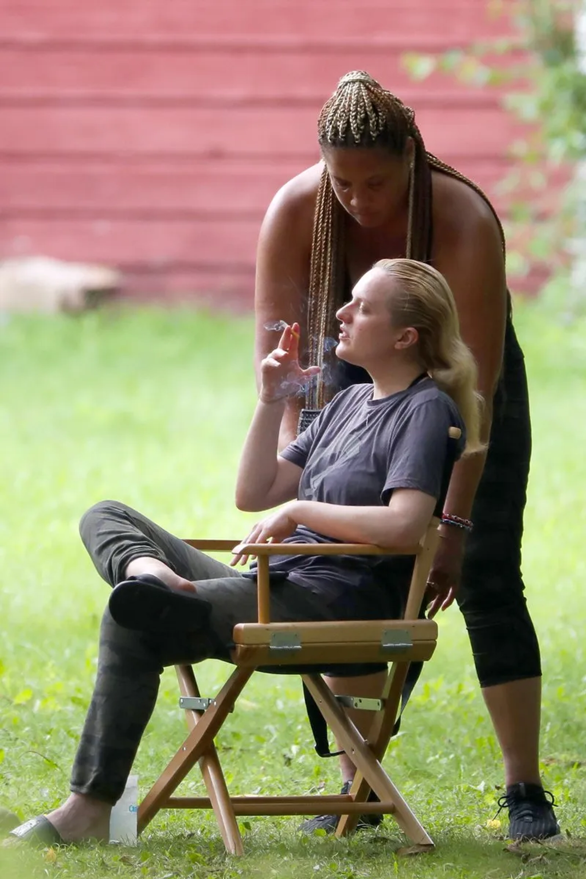 Elisabeth Moss and Tamar-kali in Shirley (2020)