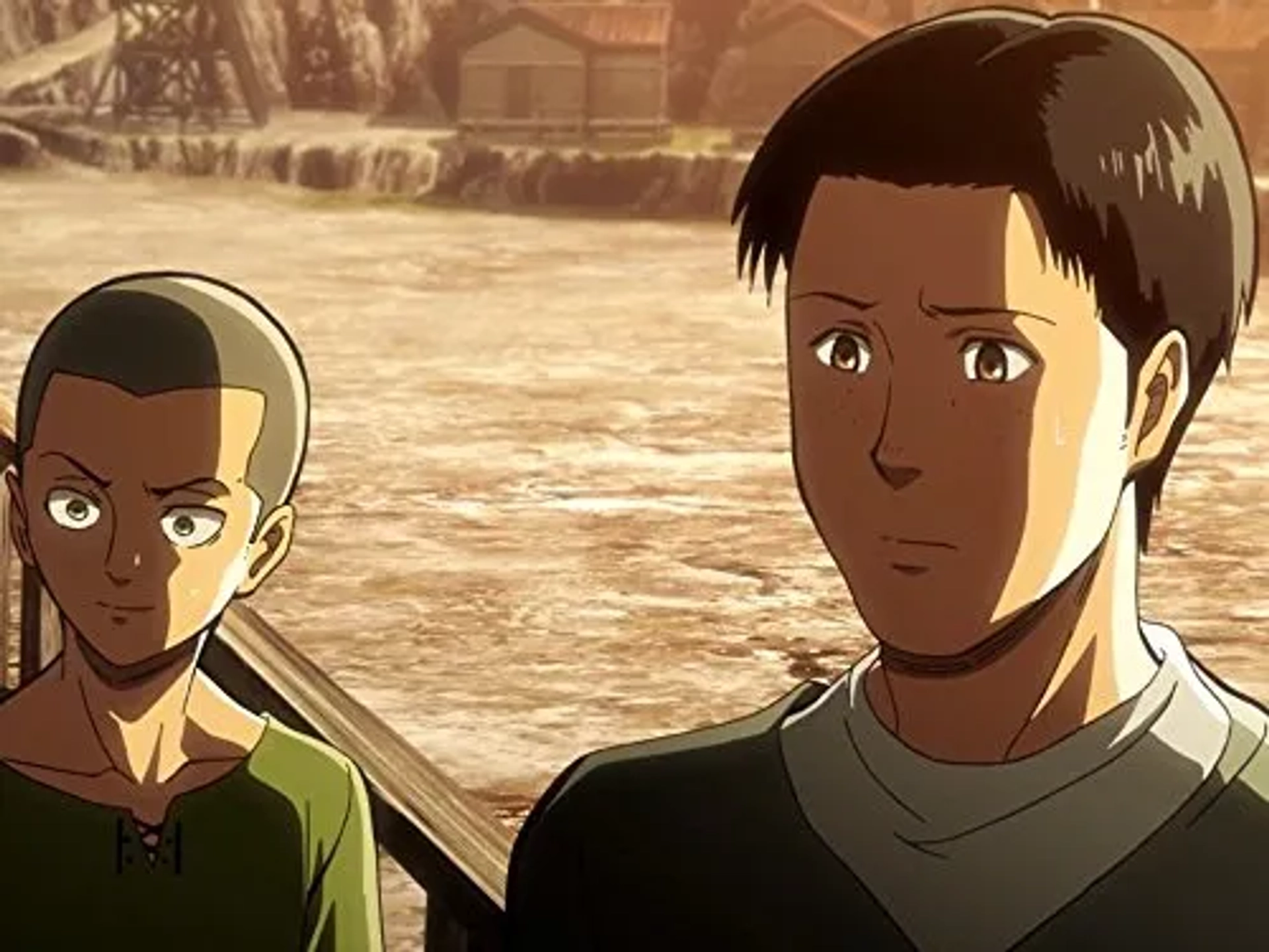 Hiro Shimono, Austin Tindle, Ryôta Ôsaka, and Clifford Chapin in Attack on Titan (2013)