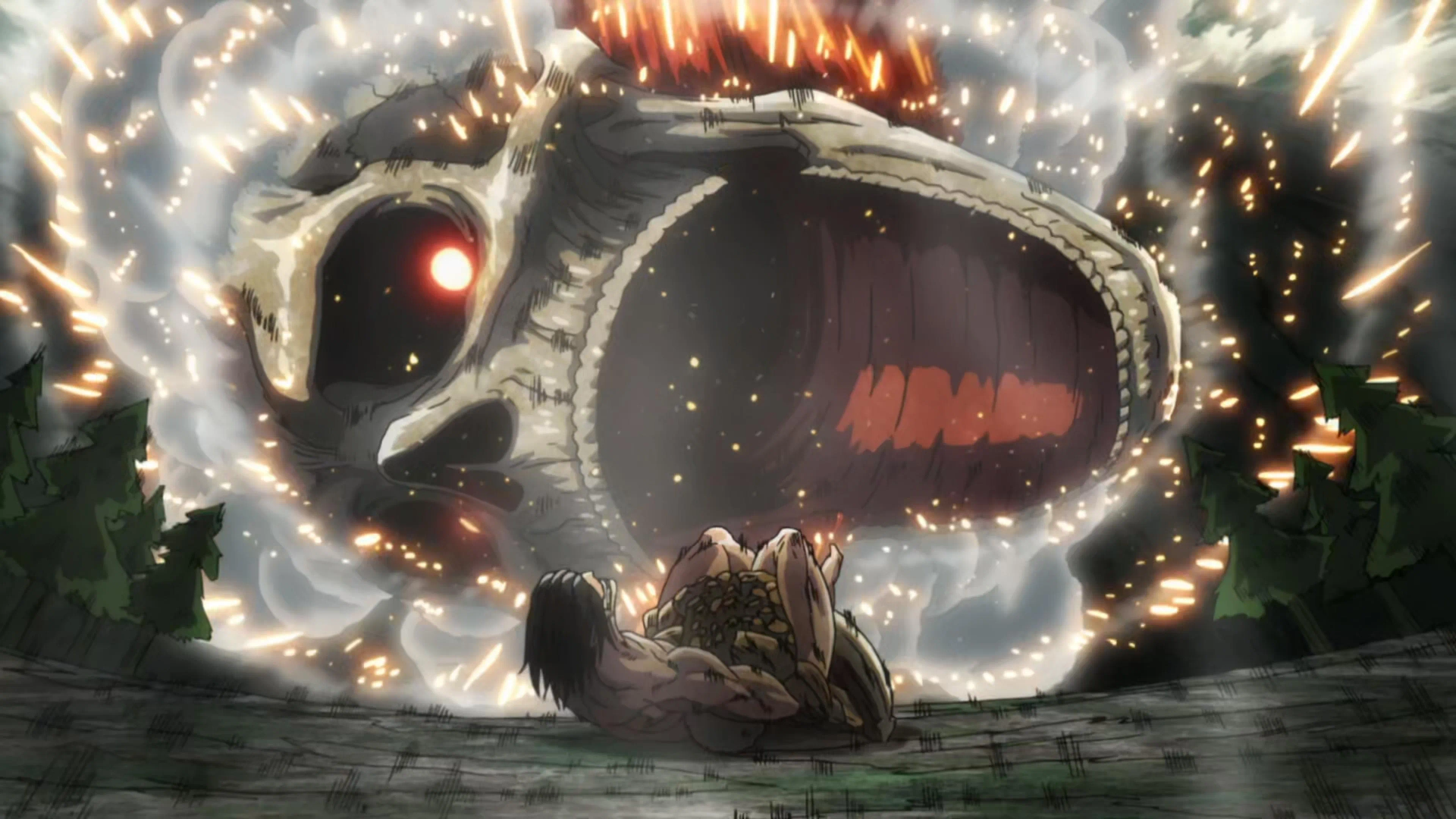 Yûki Kaji, Yoshimasa Hosoya, and Tomohisa Hashizume in Attack on Titan (2013)