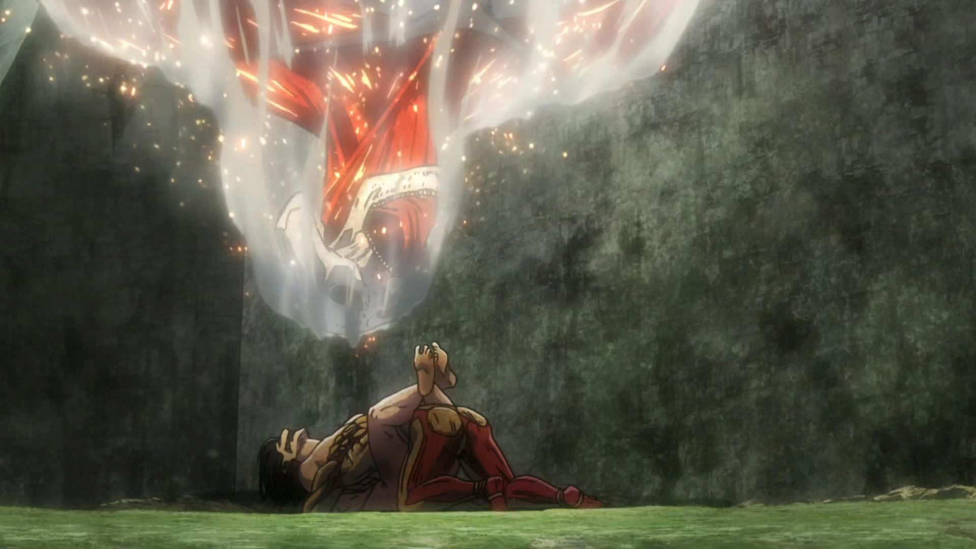 Yûki Kaji, Yoshimasa Hosoya, and Tomohisa Hashizume in Attack on Titan (2013)