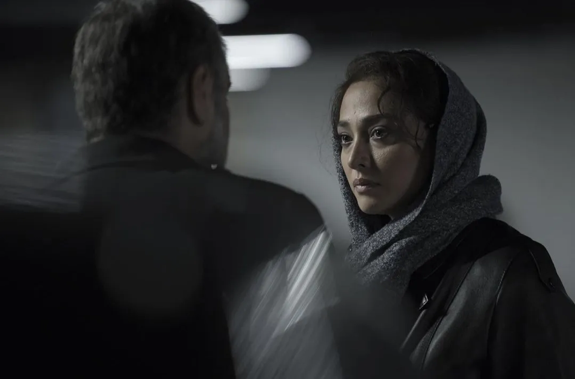 Javad Ezati and Anahita Dargahi in The Loser Man (2022)