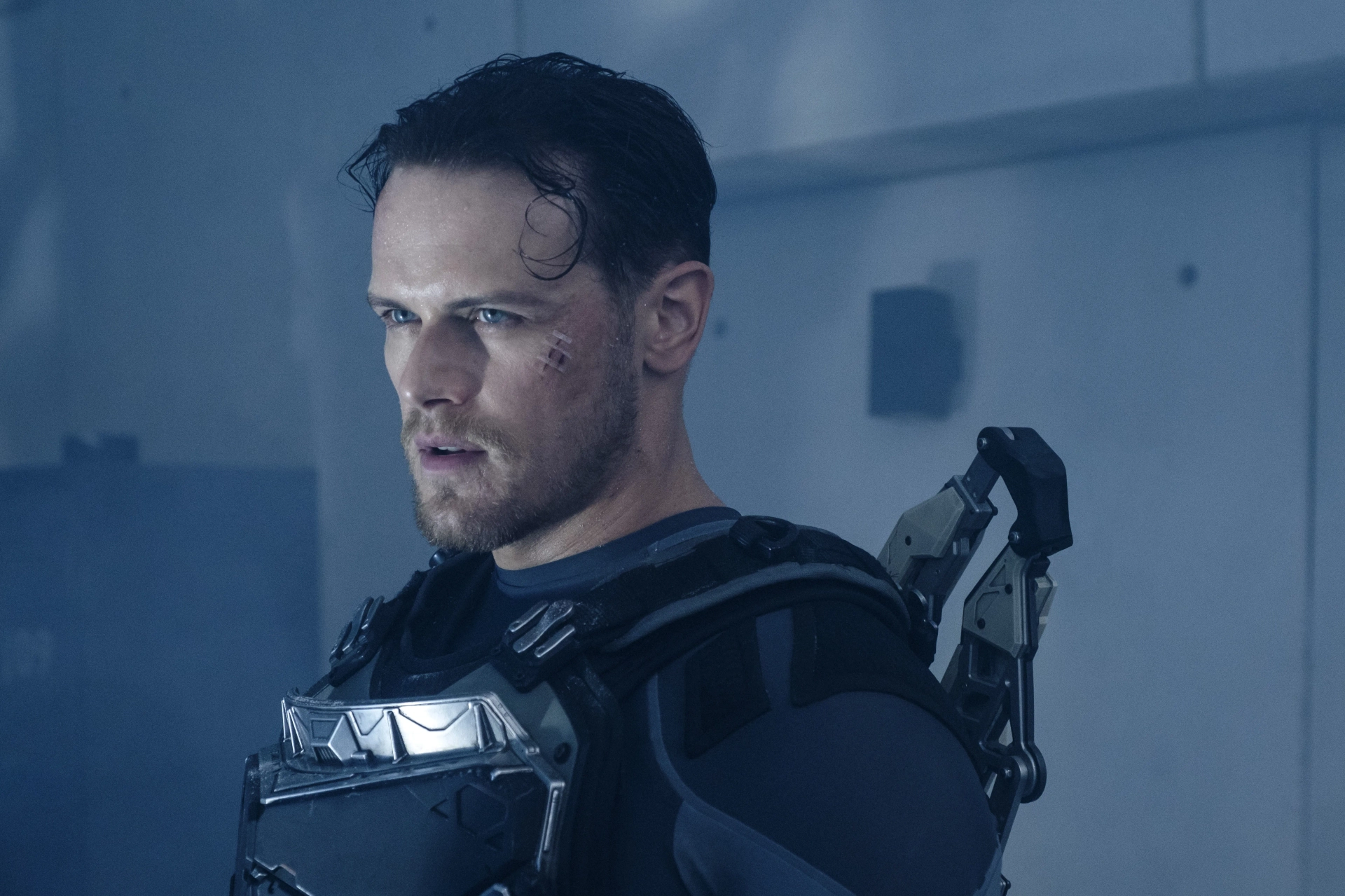 Sam Heughan in Bloodshot (2020)