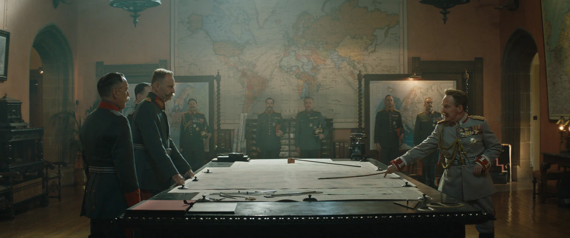 Tom Hollander and Kristian Wanzl Nekrasov in The King's Man (2021)