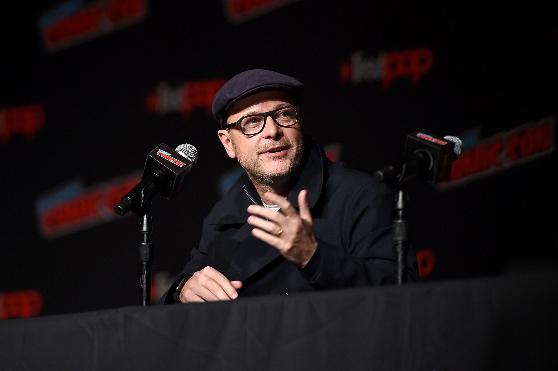 Matthew Vaughn at an event for The King's Man (2021)