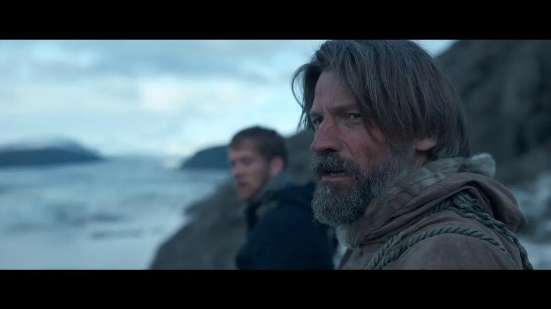 Nikolaj Coster-Waldau and Joe Cole in Against the Ice (2022)