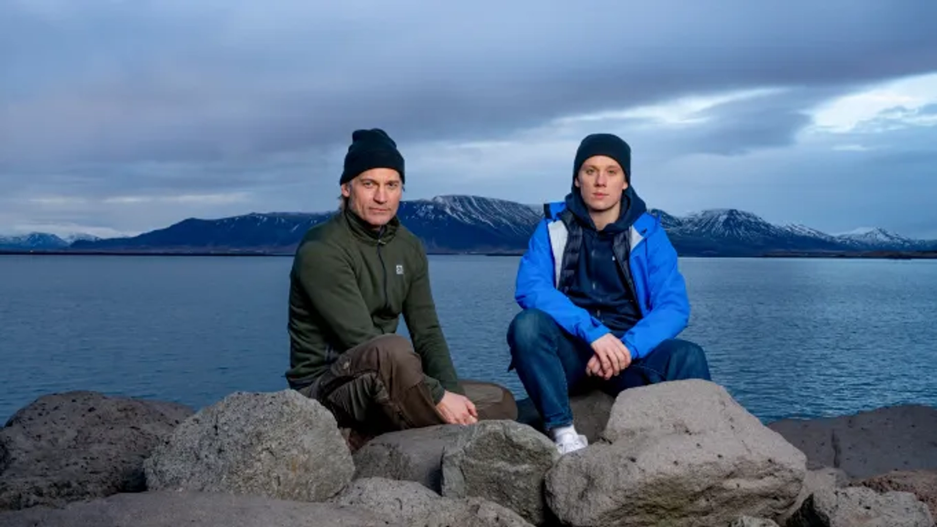 Nikolaj Coster-Waldau and Joe Cole in Against the Ice (2022)