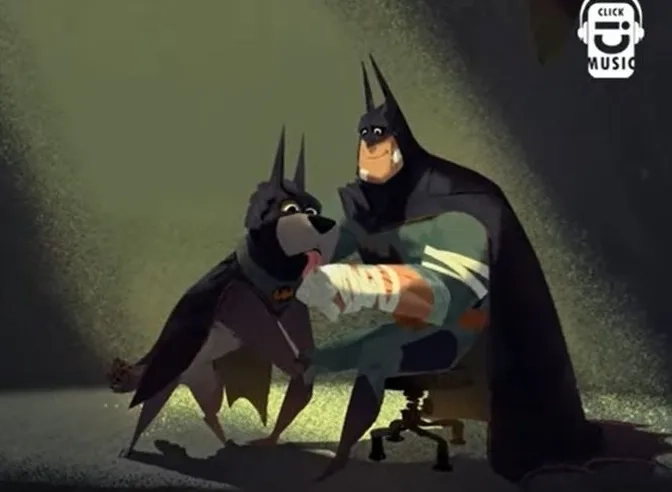 Keanu Reeves and Kevin Hart in DC League of Super-Pets (2022)