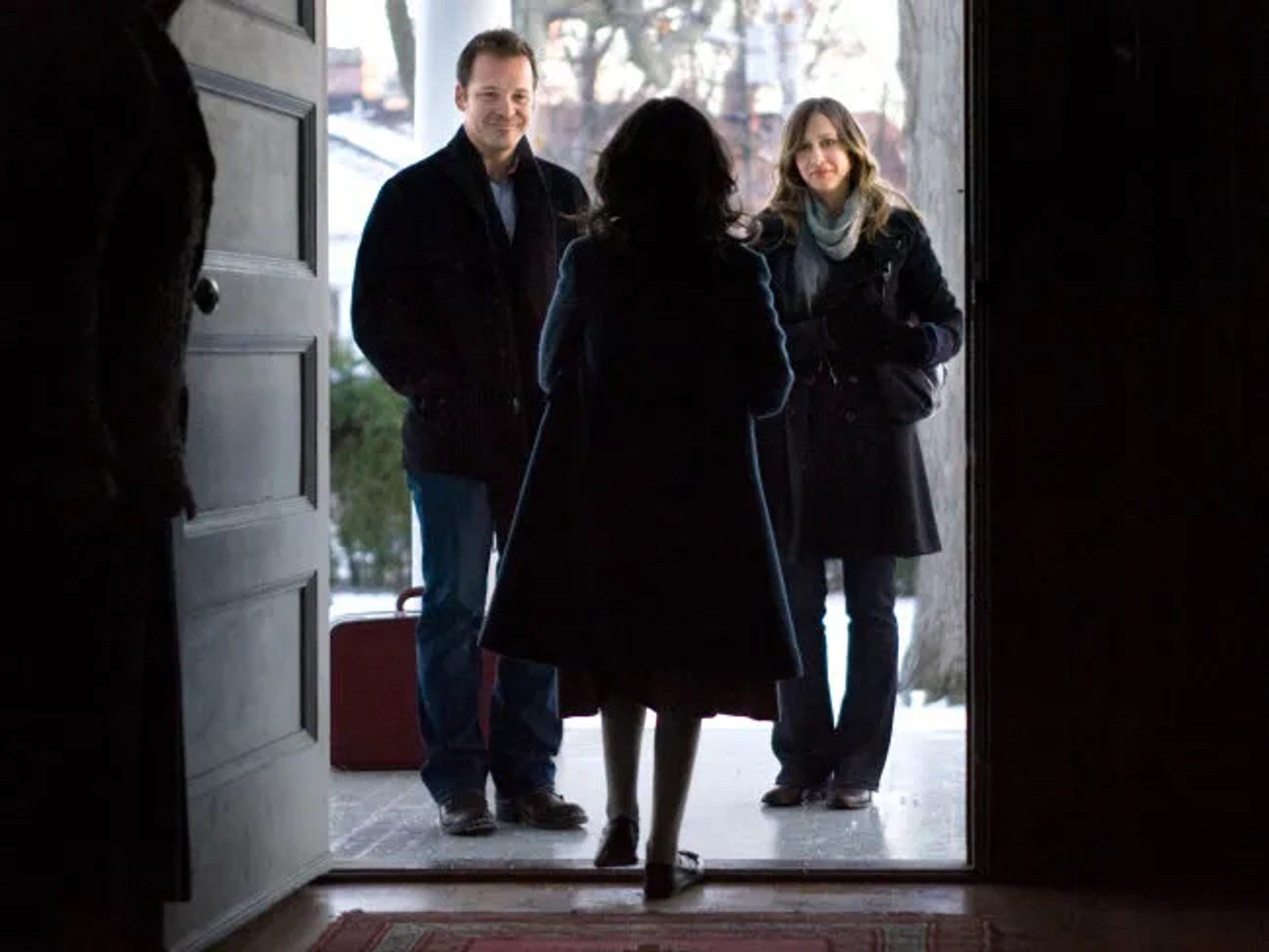 Vera Farmiga, Peter Sarsgaard, and Isabelle Fuhrman in Orphan (2009)