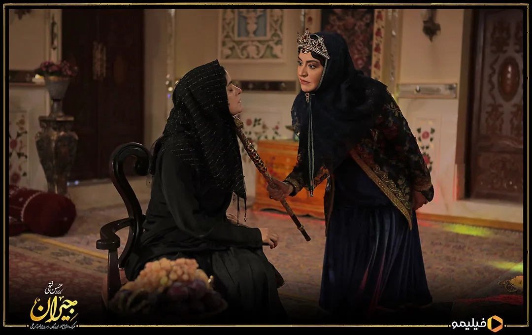 Merila Zare'i and Ghazal Shakeri in Jeyran (2022)