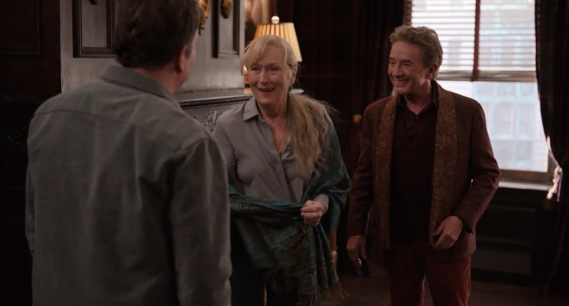 Meryl Streep, Martin Short, and Jeremy Shamos in Only Murders in the Building (2021)