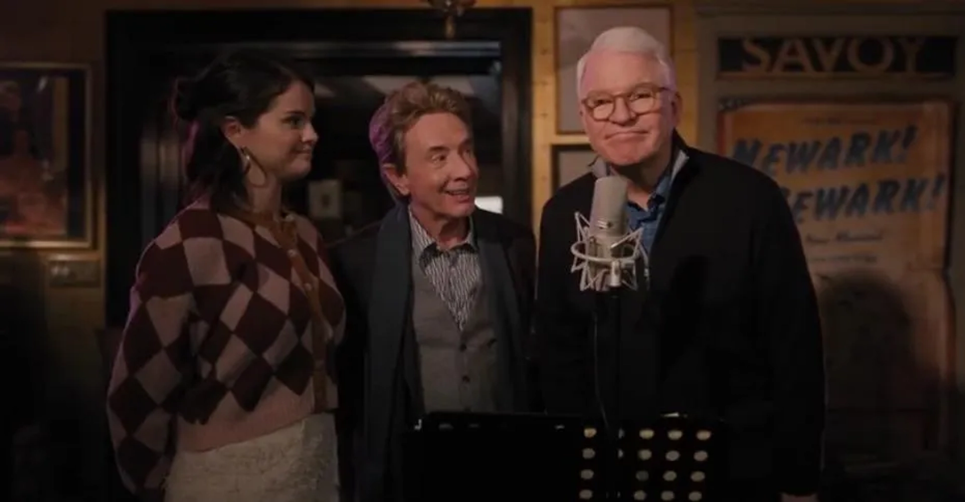 Steve Martin, Martin Short, and Selena Gomez in Only Murders in the Building (2021)