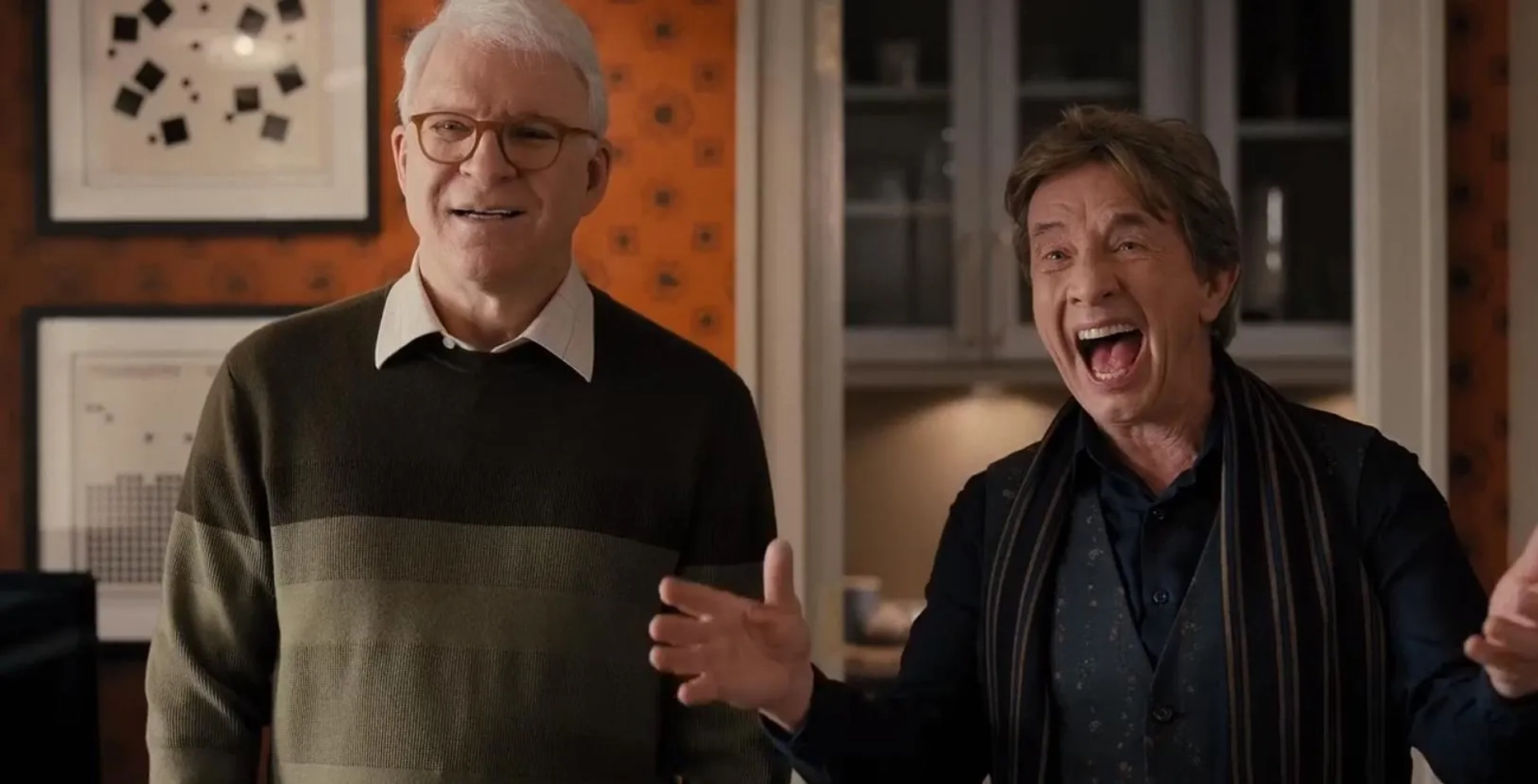 Steve Martin and Martin Short in Only Murders in the Building (2021)