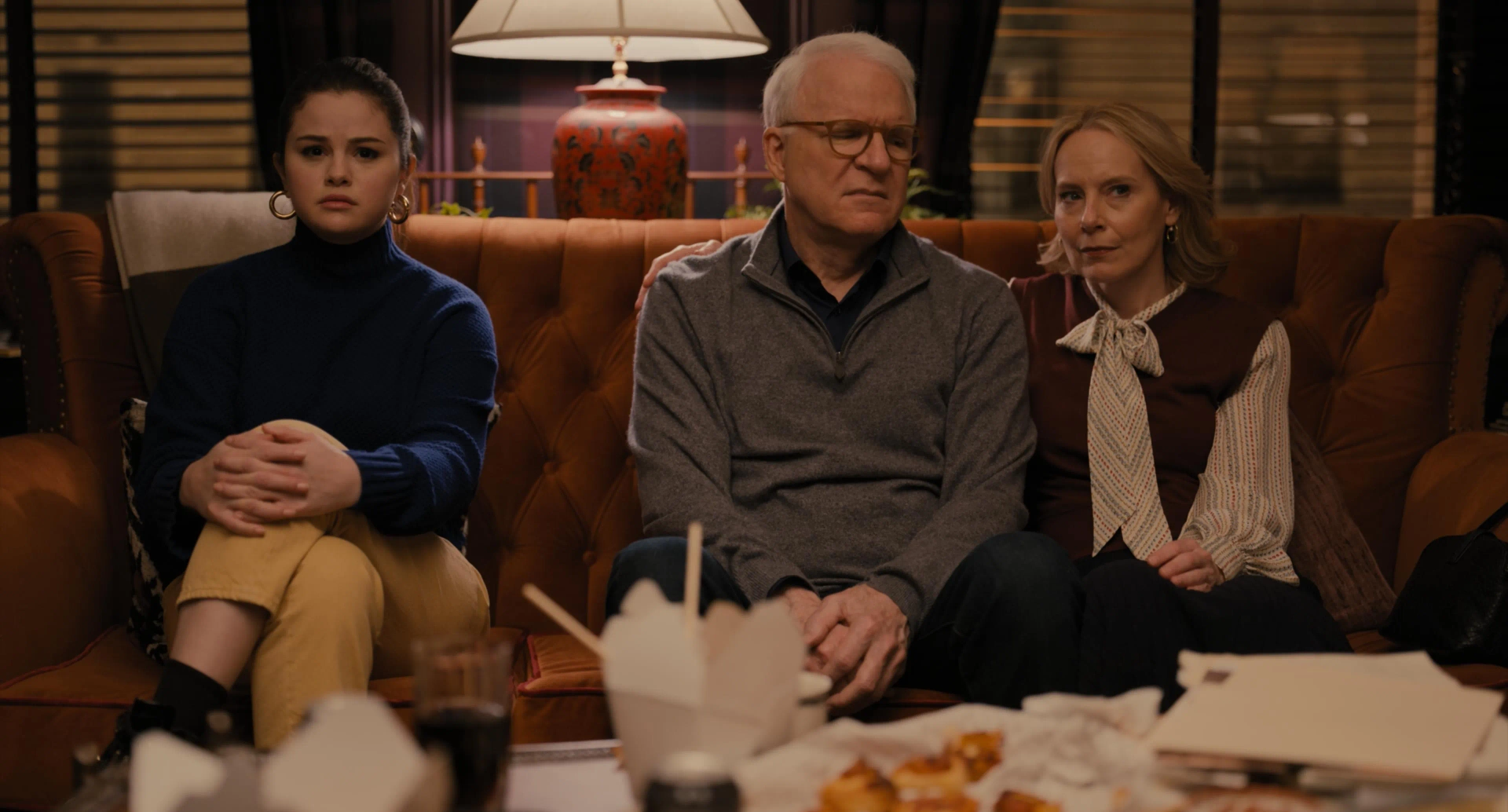 Steve Martin, Amy Ryan, and Selena Gomez in Only Murders in the Building (2021)