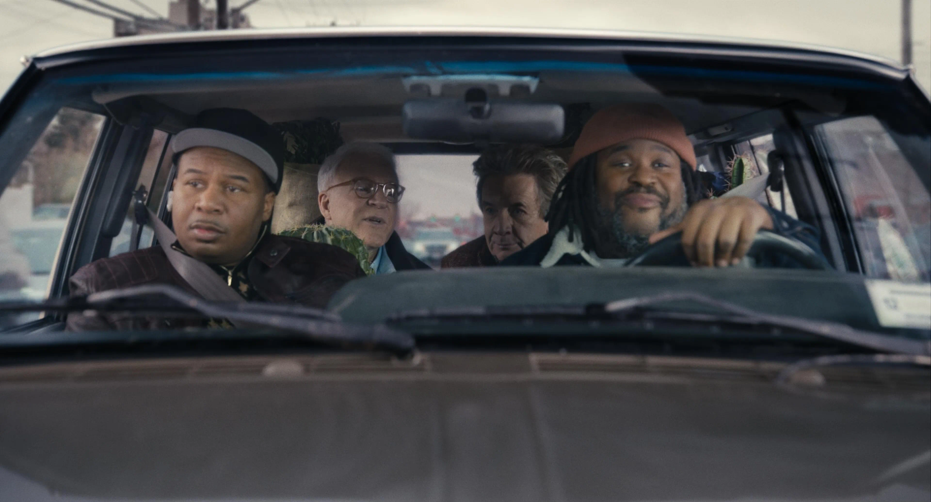 Steve Martin, Martin Short, Roy Wood Jr., and Jacob Ming-Trent in Only Murders in the Building (2021)