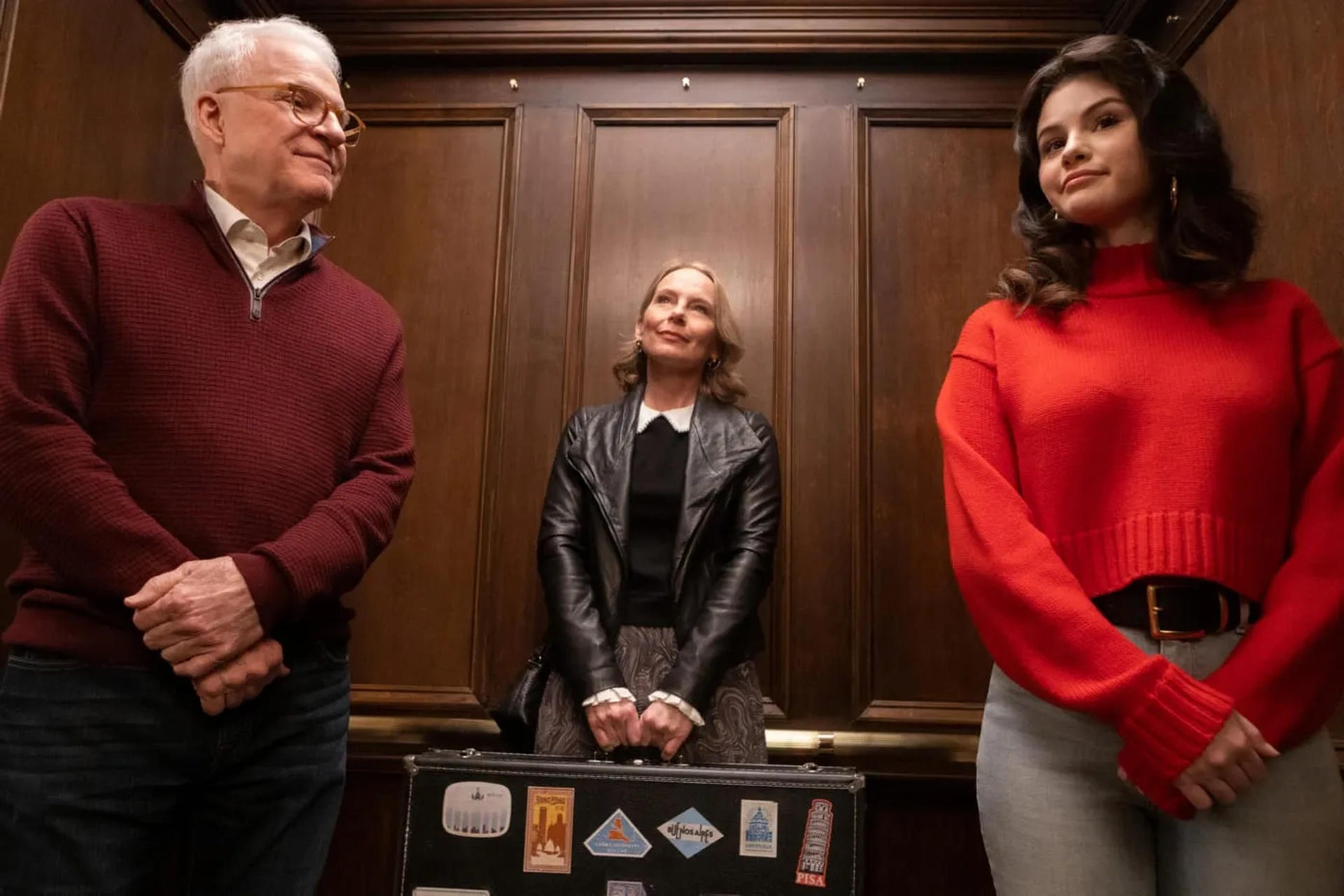 Steve Martin, Amy Ryan, and Selena Gomez in Only Murders in the Building (2021)