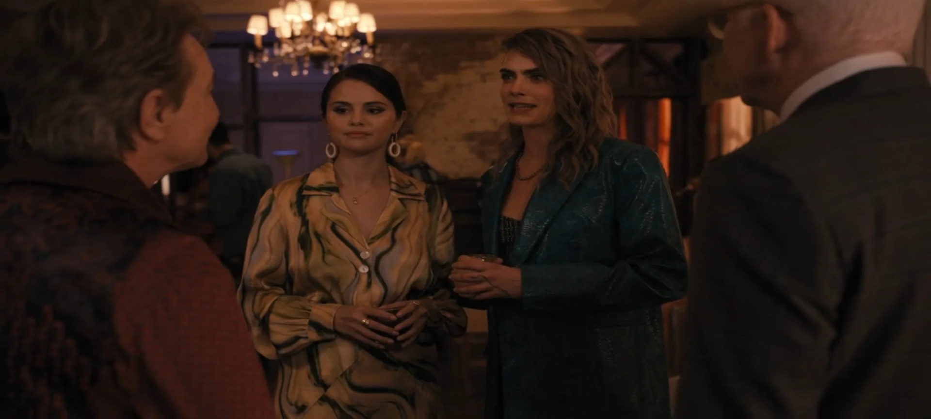 Steve Martin, Selena Gomez, and Cara Delevingne at an event for Only Murders in the Building (2021)