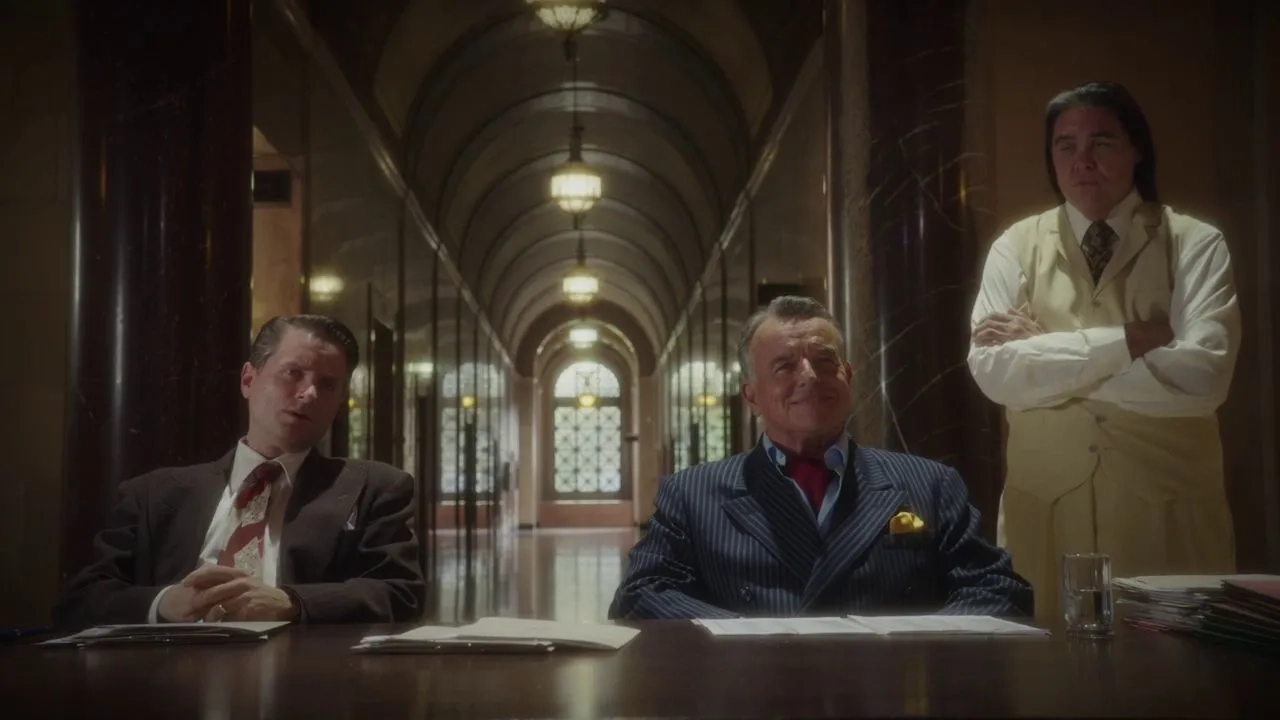 Shea Whigham and Ray Wise in Agent Carter (2015)