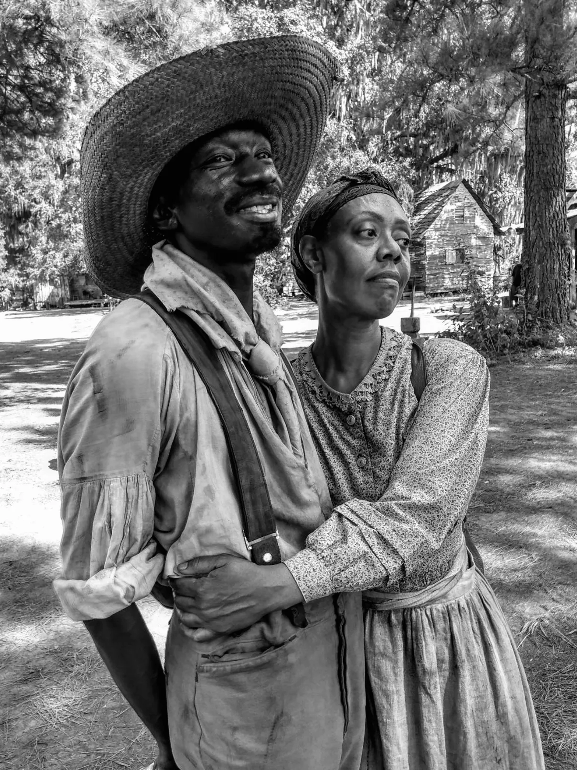 Marcallus T. Sunday II and Monique Grant in The Underground Railroad (2021)